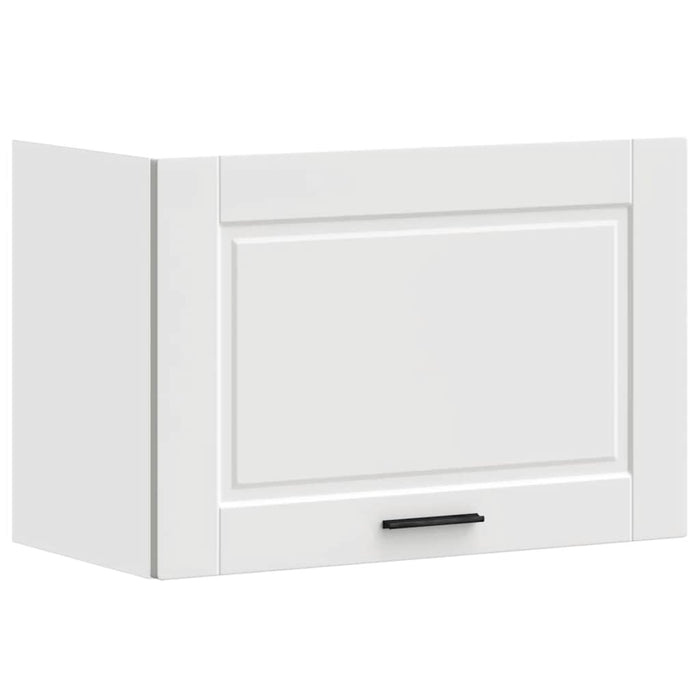 Kitchen Wall Cabinet Porto White Engineered Wood Npabii