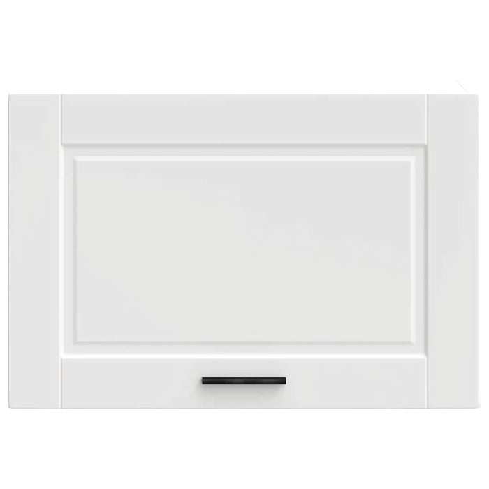 Kitchen Wall Cabinet Porto White Engineered Wood Npabii