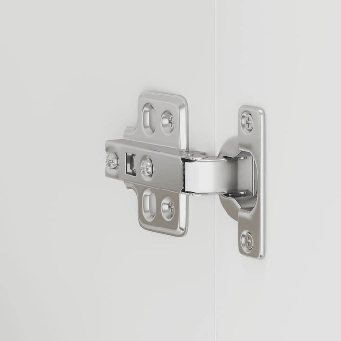 Kitchen Base Cabinet Lyon White Engineered Wood Npaxnk