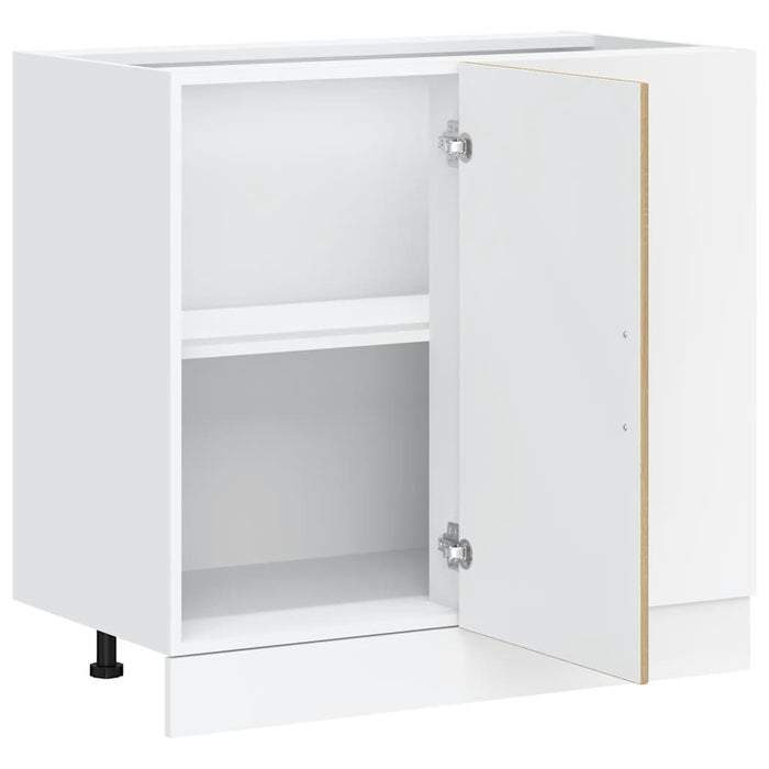 Kitchen Base Cabinet Lyon Sonoma Oak Engineered Wood Npaxko