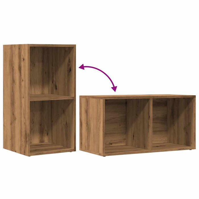 Lp Storage Box Artisan Oak 69.5X34X36 Cm Engineered Wood Nppini