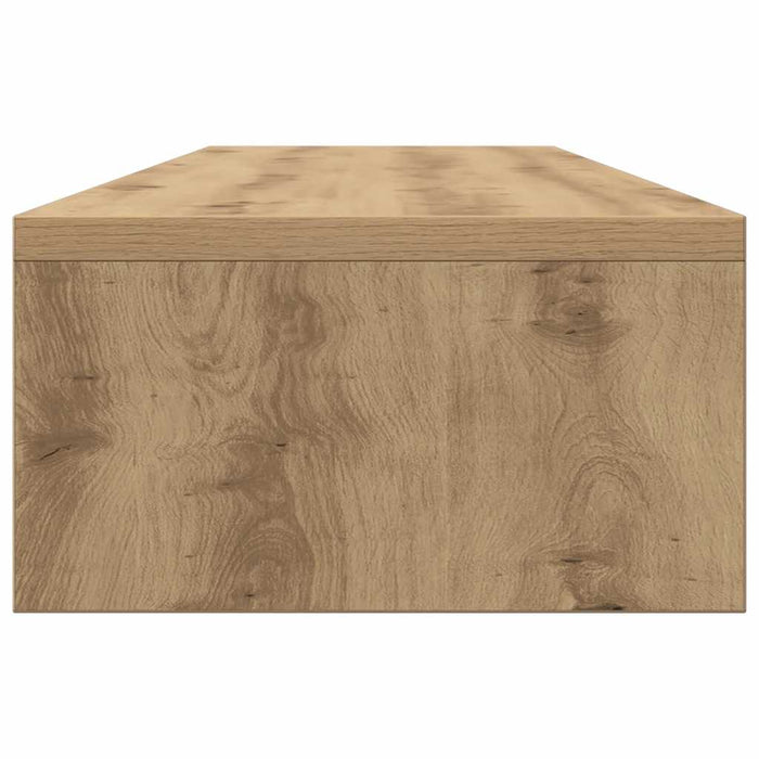 Monitor Stand Artisan Oak 100X24X13 Cm Engineered Wood Nppnxp