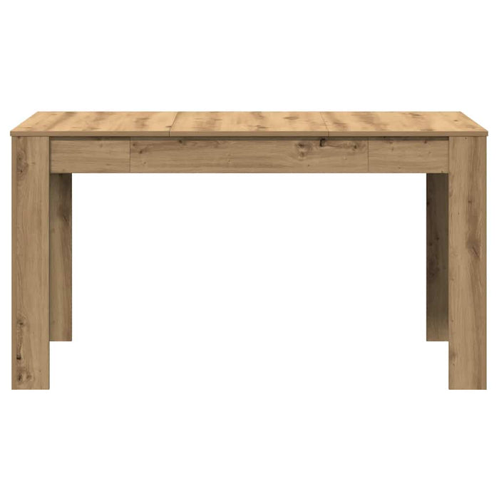 Dining Table Artisan Oak 140X74.5X76 Cm Engineered Wood Nplpit
