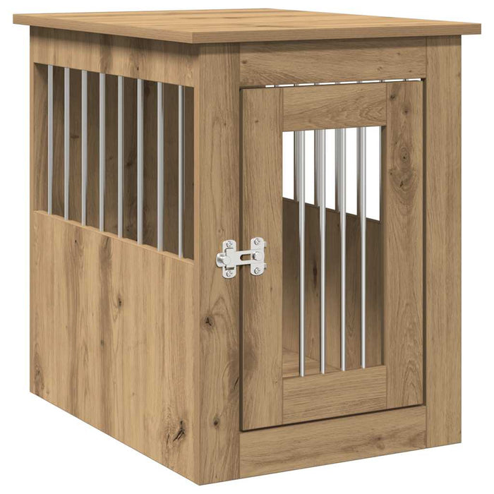 Dog Crate Furniture Artisan Oak 45X62X59 Cm Engineered Wood Npilti