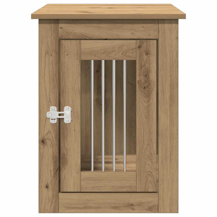 Dog Crate Furniture Artisan Oak 45X62X59 Cm Engineered Wood Npilti