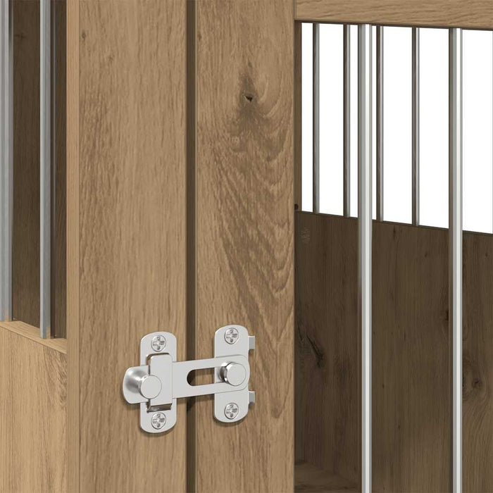 Dog Crate Furniture Artisan Oak 45X62X59 Cm Engineered Wood Npilti