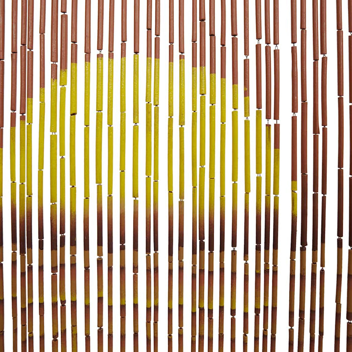 Insect Door Curtain Palm Tree Print 90X220 Cm Bamboo Aboiaaa