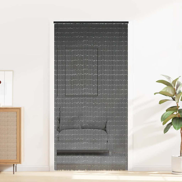 Insect Door Curtain Dark Grey 100X220 Cm Bamboo Aboiapb
