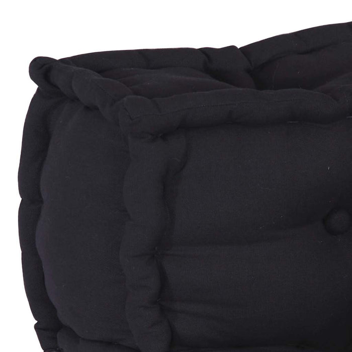 Modular Pouffes 2 Pack - Charcoal Fabric Ttopbll