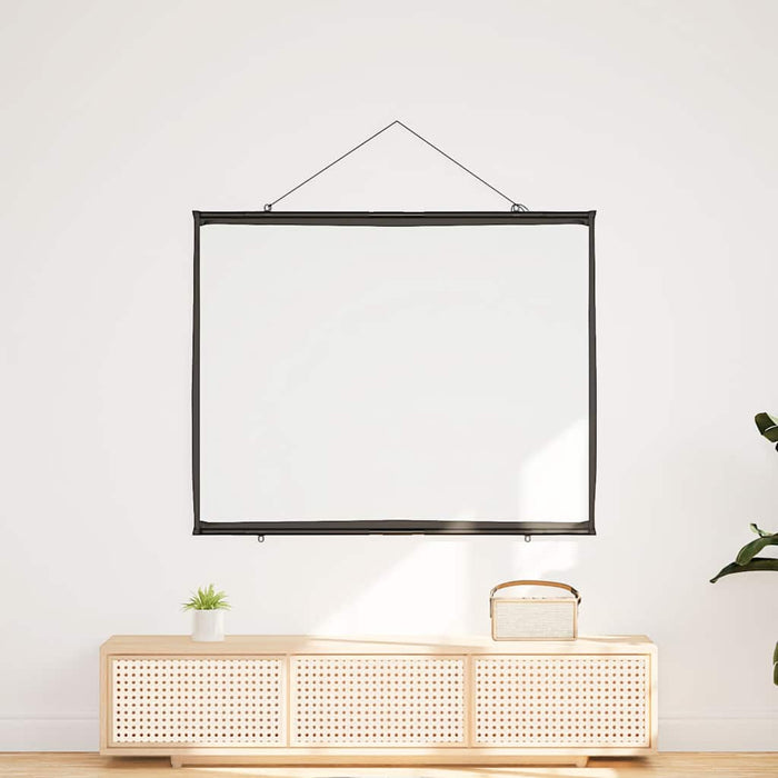 Projection Screen Wall-Hanging 60 Inch 4:3 Aobobxx