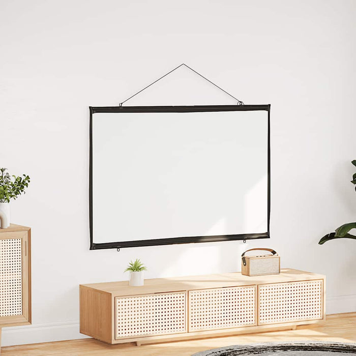 Projection Screen Wall-Hanging 72 Inch 16:9 Aobobxk