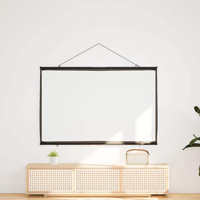 Projection Screen Wall-Hanging 72 Inch 16:9 Aobobxk