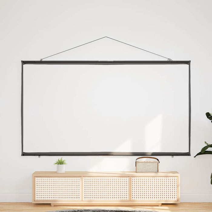 Projection Screen Wall-Hanging 84 Inch 16:9 Aobobtb