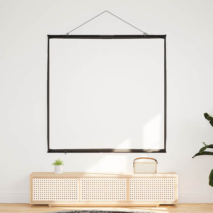 Projection Screen Wall-Hanging 67 Inch 1:1 Aobobtp