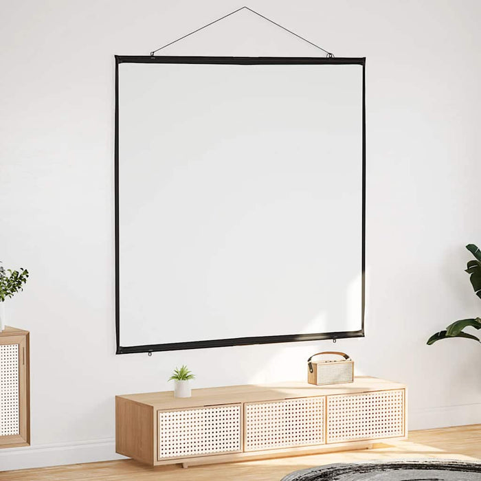 Projection Screen Wall-Hanging 81 Inch 1:1 Aobobti