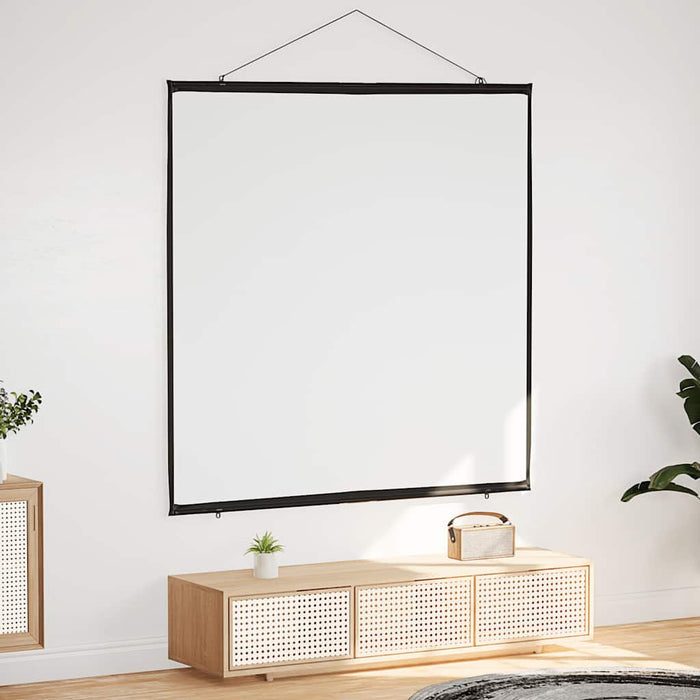 Projection Screen Wall-Hanging 89 Inch 1:1 Aobobtn