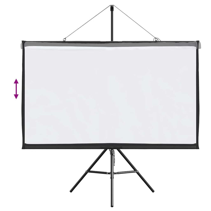 Projection Screen With Tripod 50 Inch 16:9 Aobobap