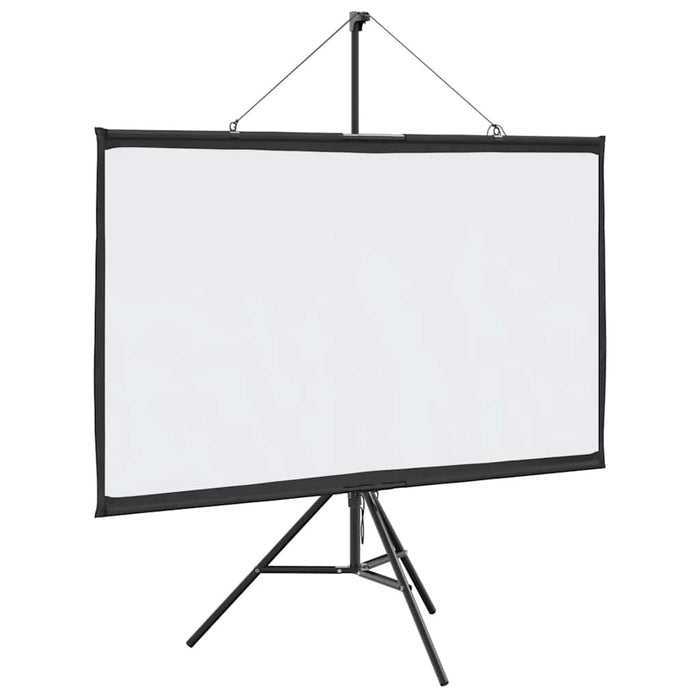 Projection Screen With Tripod 72 Inch 16:9 Aobobai