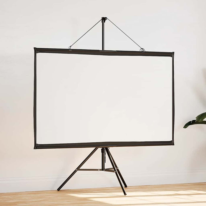 Projection Screen With Tripod 72 Inch 16:9 Aobobai