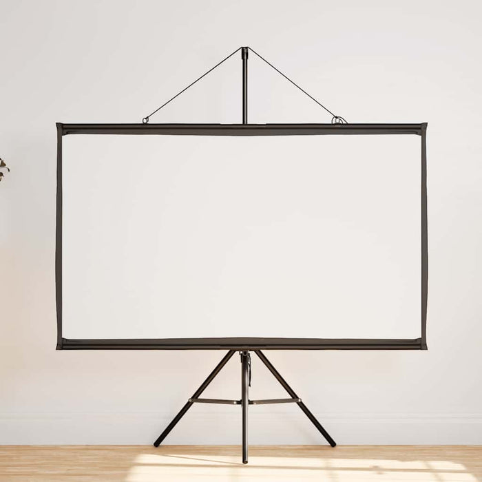 Projection Screen With Tripod 72 Inch 16:9 Aobobai