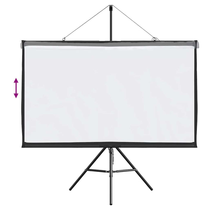 Projection Screen With Tripod 72 Inch 16:9 Aobobai