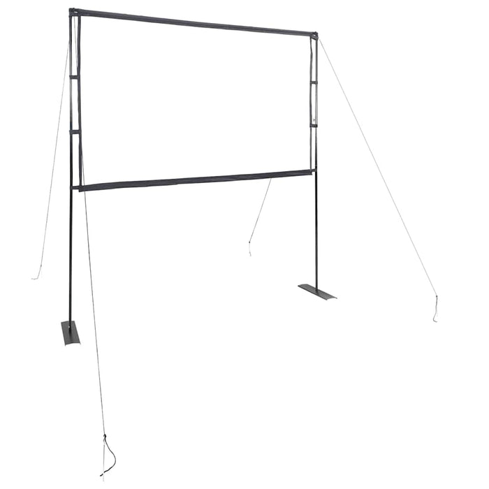 Projection Screen With Stands 84 Inch 16:9 Aoboban