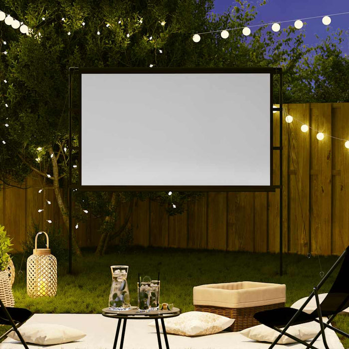 Projection Screen With Stands 84 Inch 16:9 Aoboban
