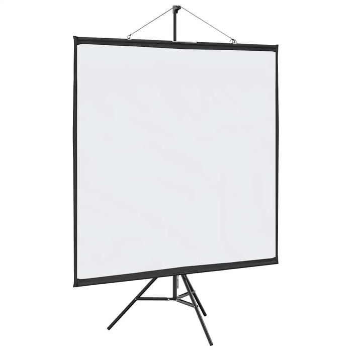 Projection Screen With Tripod 81 Inch 1:1 Aobobpp