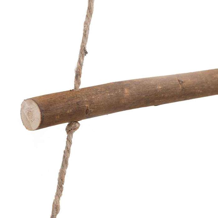  Hanging Christmas Trees With Top Stars 2 Pcs 55X120 Cm Natural Branch Aobobob