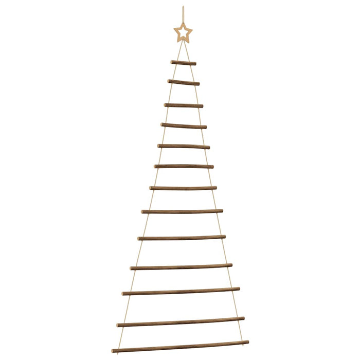  Hanging Christmas Tree With Top Star 86X180 Cm Natural Branch Aobobox