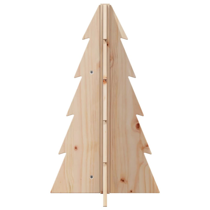 Wooden Christmas Tree For Decoration 69.5 Cm Solid Wood Pine Npnoii