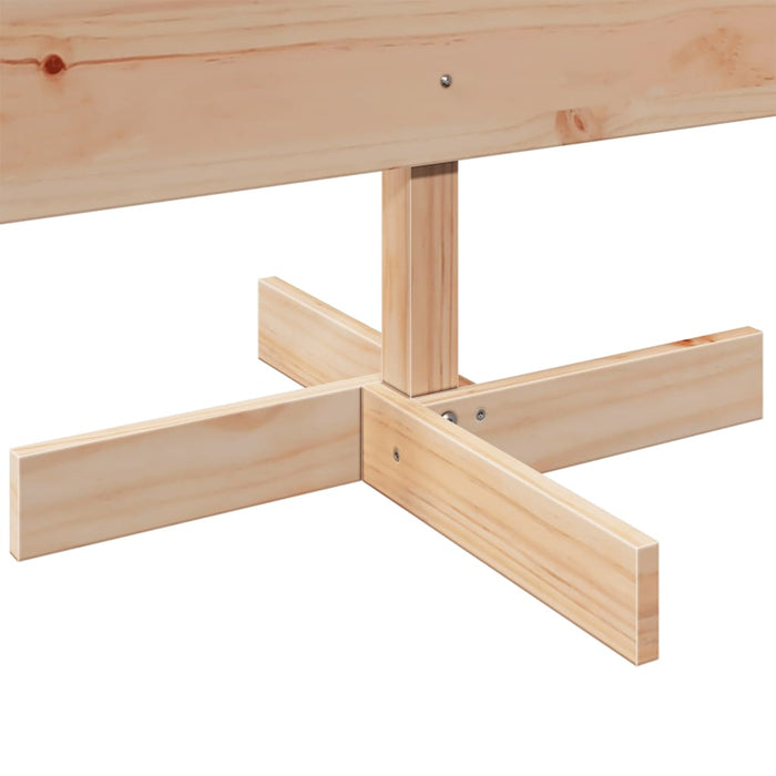 Wooden Christmas Tree For Decoration 180 Cm Solid Wood Pine Npnokp