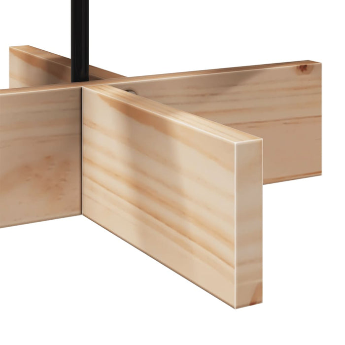 Wooden Christmas Tree For Decoration 80 Cm Solid Wood Pine Npnxbo