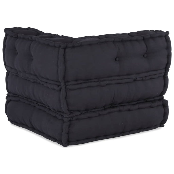 Modular Pouffe Anthracite 70X70X54 Fabric Abokbxp