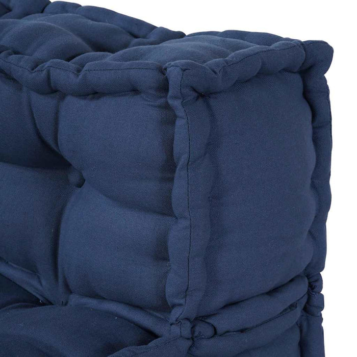 Modular Pouffe Indigo 70X70X54 Fabric Abokbax