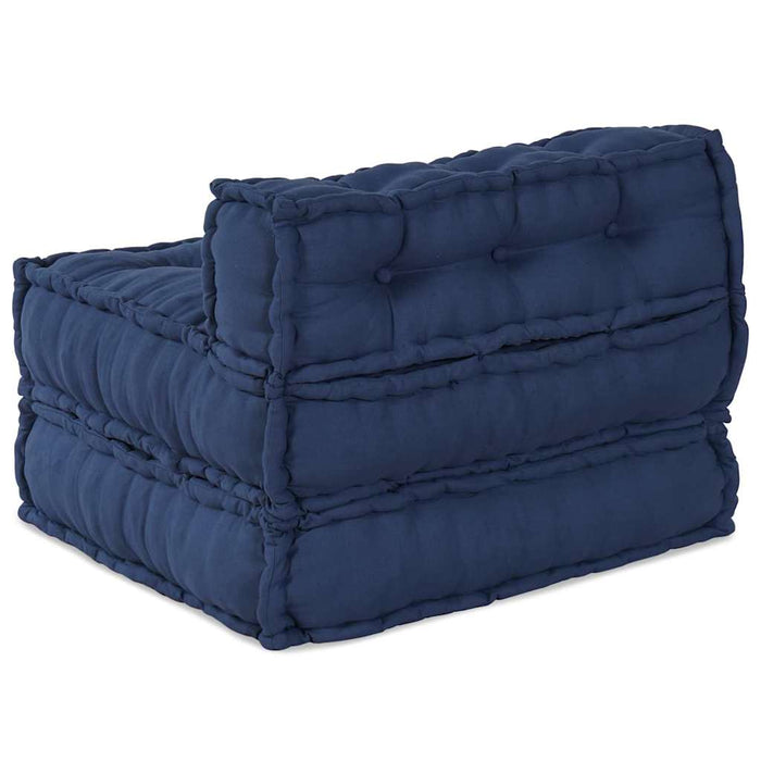 Modular Pouffe Indigo 70X70X54 Fabric Abokbax