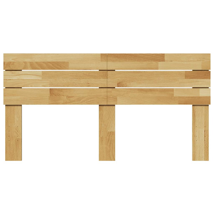 Double Size Headboard 140 Cm Solid Wood Oak Npokik