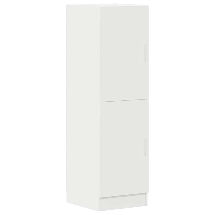 Kitchen Cabinet White 38X41.5X131.5 Cm Engineered Wood Nlboox