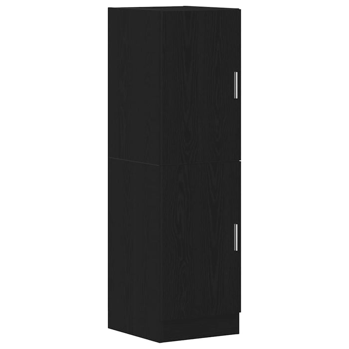 Kitchen Cabinet Black 38X41.5X131.5 Cm Engineered Wood Nlboot