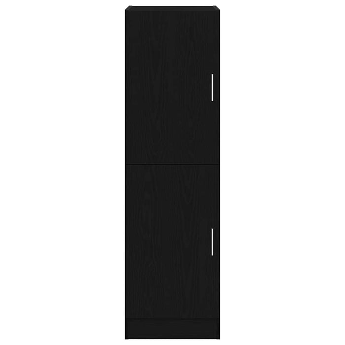 Kitchen Cabinet Black 38X41.5X131.5 Cm Engineered Wood Nlboot
