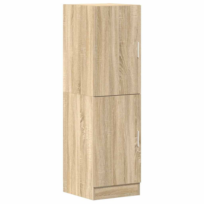 Kitchen Cabinet Sonoma Oak 38X41.5X131.5 Cm Engineered Wood Nlbooa