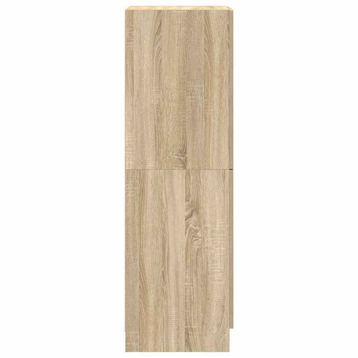 Kitchen Cabinet Sonoma Oak 38X41.5X131.5 Cm Engineered Wood Nlbooa