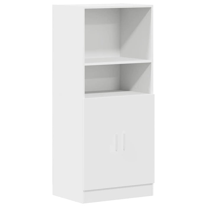 Kitchen Cabinet White 57X41.5X131.5 Cm Engineered Wood Nlboxo