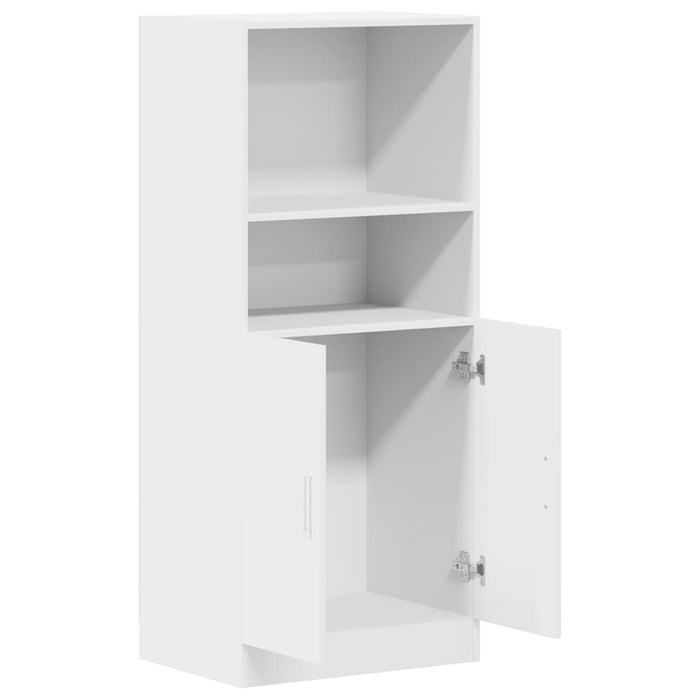 Kitchen Cabinet White 57X41.5X131.5 Cm Engineered Wood Nlboxo