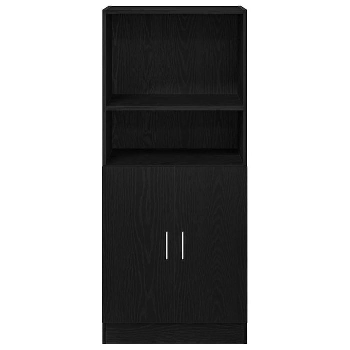 Kitchen Cabinet Black 57X41.5X131.5 Cm Engineered Wood Nlboxx