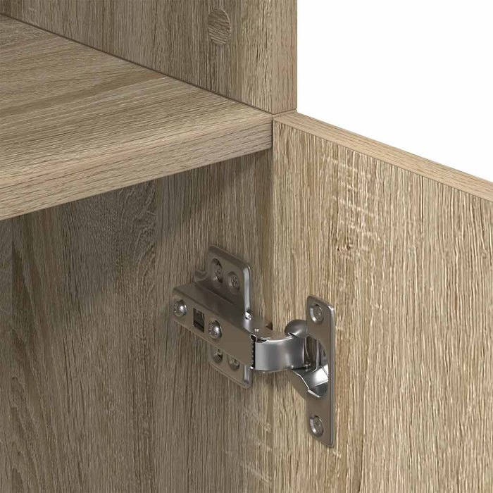 Kitchen Cabinet Sonoma Oak 57X41.5X131.5 Cm Engineered Wood Nlboxt