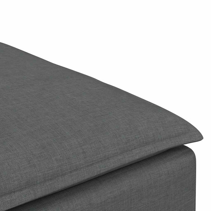 Modular Sofa Footstool Module Dark Grey 100X100X48 Cm Aobaain