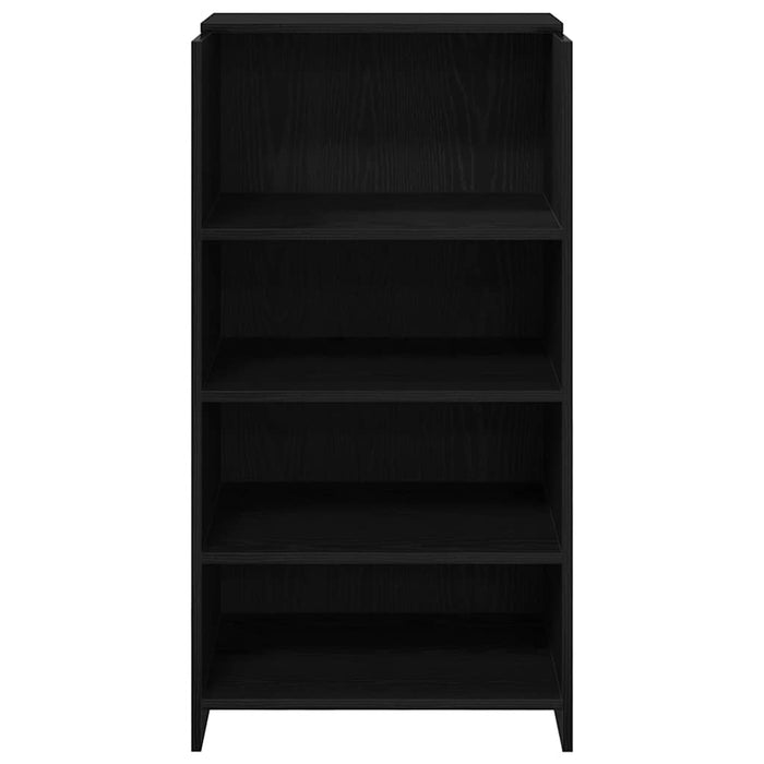 Reception Desk Black 55X50X103.5 Cm Engineered Wood Npkbol