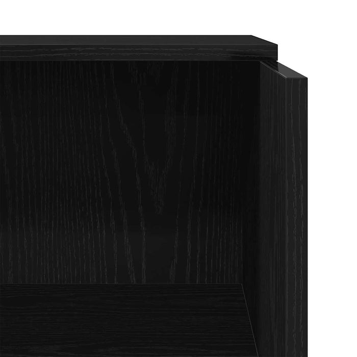 Reception Desk Black 55X50X103.5 Cm Engineered Wood Npkbol