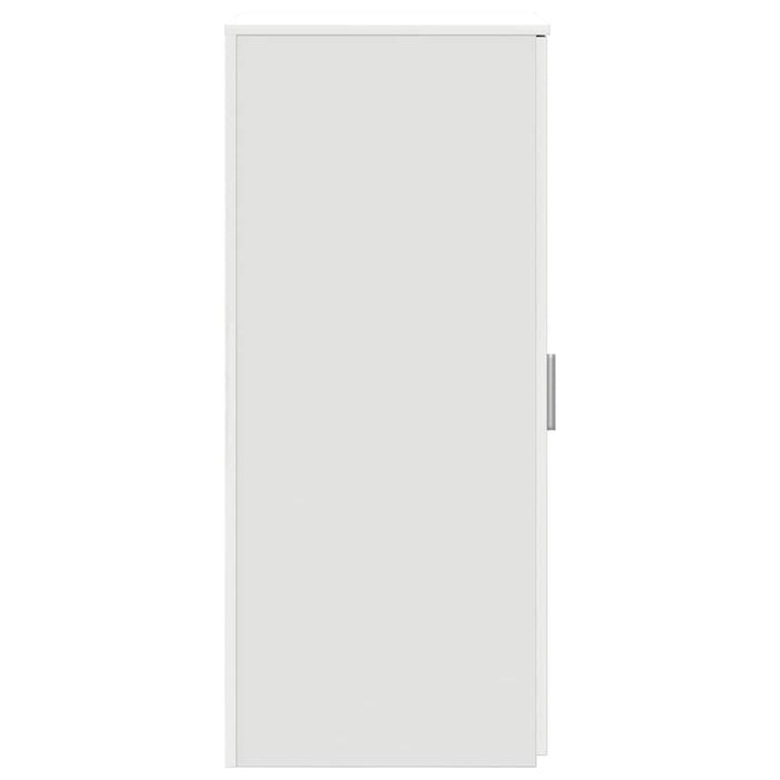 Storage Cabinet White 40X45X103.5 Cm Engineered Wood Npkbtt